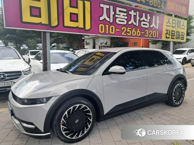 Hyundai Ionic 5 2022 Серебристо-серый из Кореи