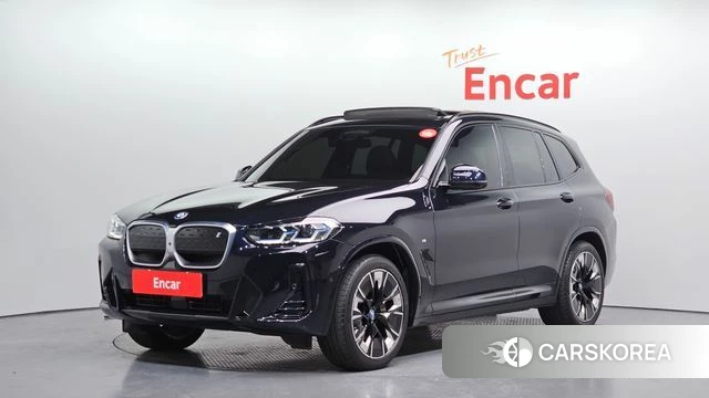 BMW iX3 2024 Черный из Кореи