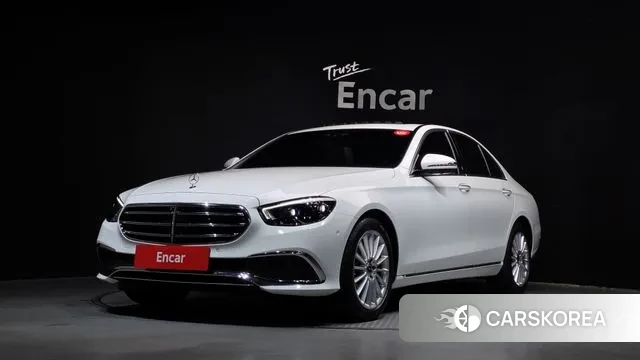 Mercedes-Benz E-Class W213 2022 Белый из Кореи