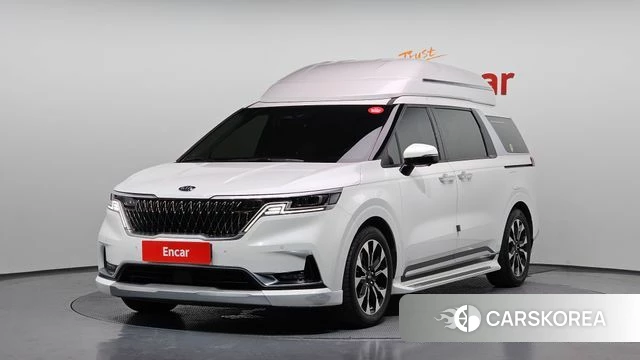 Kia Carnival 4th generation 2021 Белый из Кореи