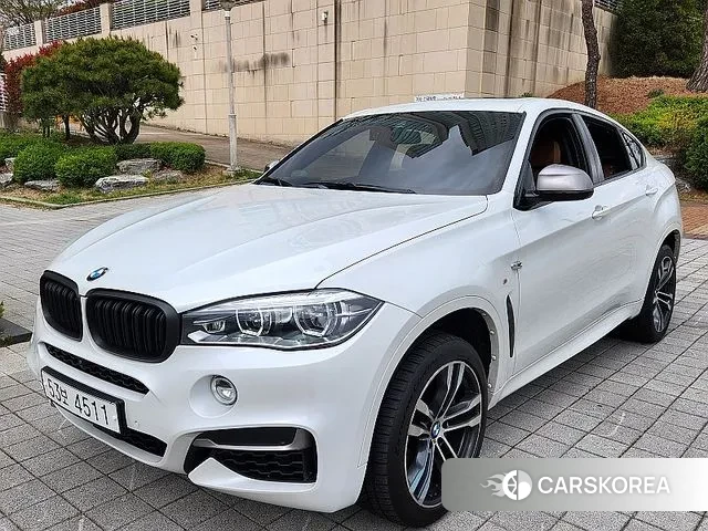 BMW X6 (F16) 2018 Белый из Кореи