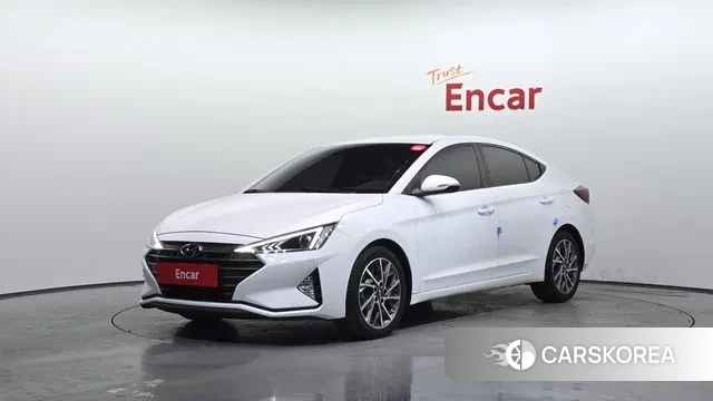 Hyundai The New Avante AD 2019 Белый из Кореи