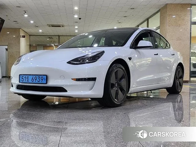 Tesla Model 3 2023 Белый из Кореи