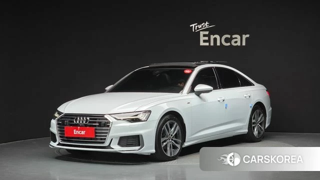 Audi A6 (C8) 2023 Белый из Кореи