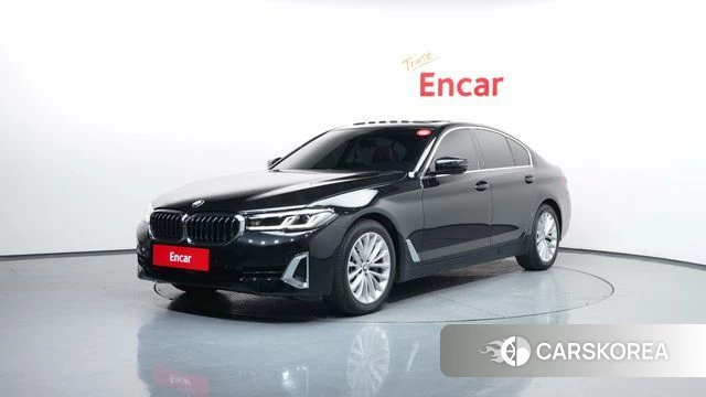 BMW 5 Series (G30) 2021 Черный из Кореи