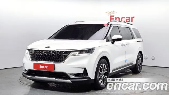 Kia Carnival 4th generation 2021 Белый из Кореи