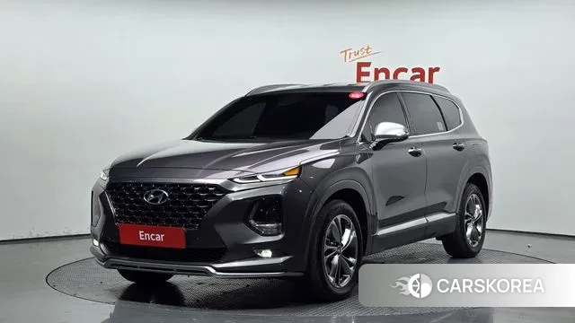 Hyundai Santa Fe TM 2019 Серый из Кореи