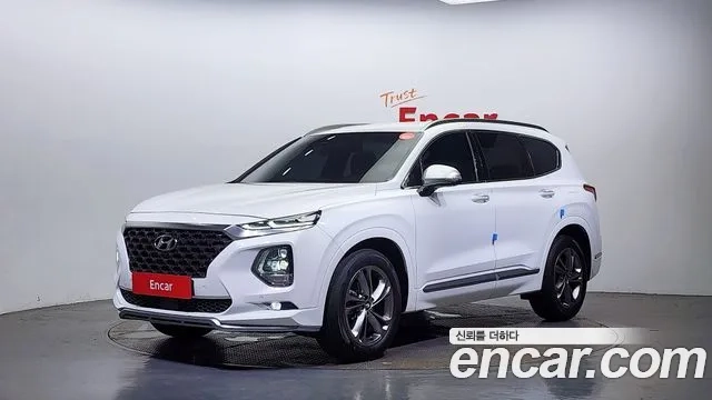 Hyundai Santa Fe TM 2018 Белый из Кореи