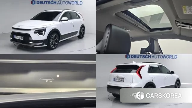 Kia Di Ol Nu Niro 2024 Белый из Кореи