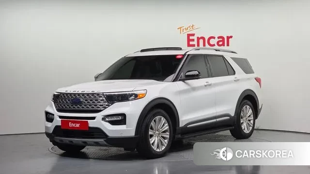 Ford Explorer 6th Generation 2022 Белый из Кореи