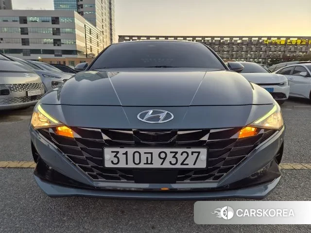 Hyundai Avante Hybrid (CN7) 2021 Серый из Кореи