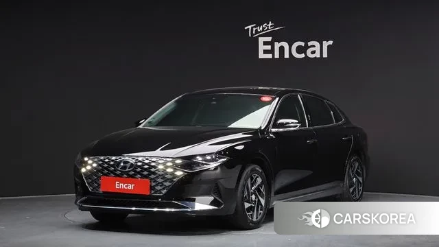 Hyundai The New Grandeur IG Hybrid 2022 Черный из Кореи