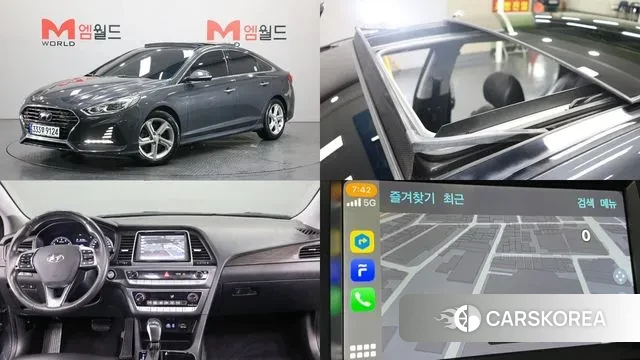 Hyundai Sonata New Rise 2018 Серый из Кореи