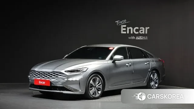 Kia K8 Hybrid 2023 Серебристо-серый из Кореи