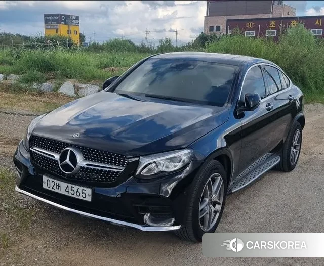 Mercedes-Benz GLC-Class X253 2018 Черный из Кореи