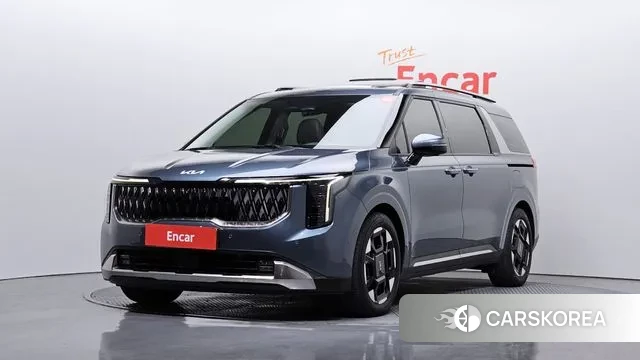 Kia The New Carnival 4th Generation 2024 Небесно-голубой из Кореи