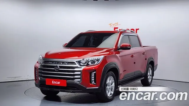 Ssangyong The New Rexton Sports Cannes 2021 Красный из Кореи