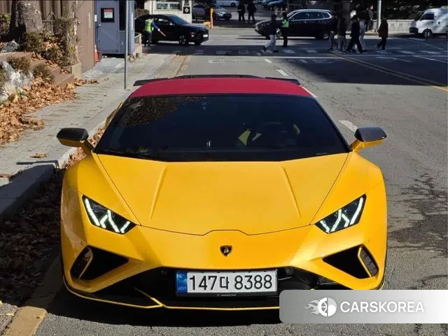 Lamborghini Huracan 2022 Желтый из Кореи