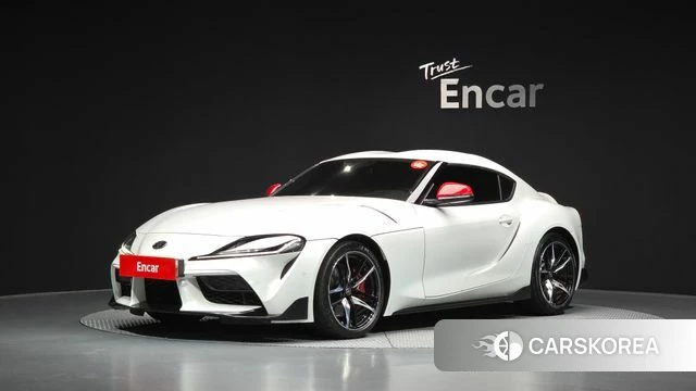 Toyota Supra 5th Generation 2020 Белый из Кореи