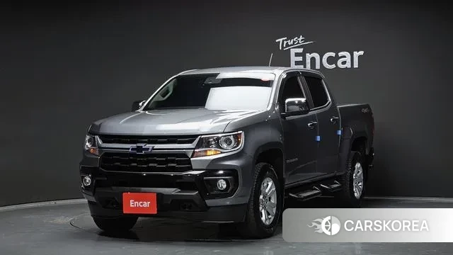 Chevrolet (GM Daewoo) Real New Colorado 2021 Серебристо-серый из Кореи