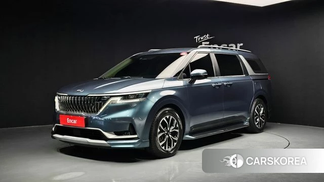 Kia Carnival 4th generation 2021 Синий из Кореи