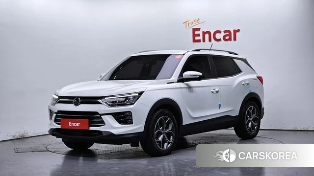 Ssangyong Beautiful Korando 2019 Белый из Кореи