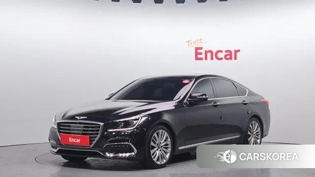 Genesis G80 2018 Черный из Кореи