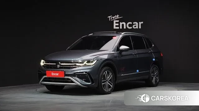 Volkswagen Tiguan Allspace 2023 Серый из Кореи