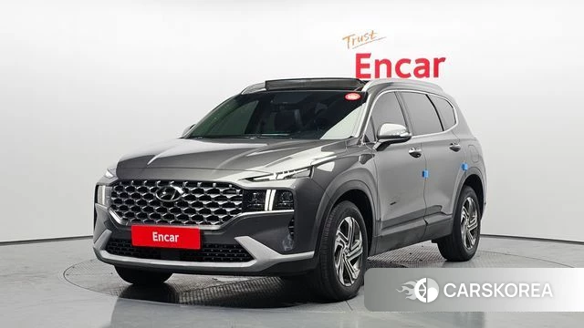 Hyundai The New Santa Fe 2021 Серый из Кореи