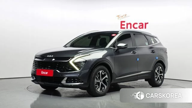 Kia Sportage 5th Generation Hybrid 2024 Серый из Кореи