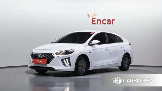 Hyundai The New Ionic Hybrid 2019 Белый из Кореи