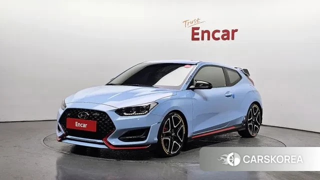 Hyundai Veloster (JS) 2019 Небесно-голубой из Кореи