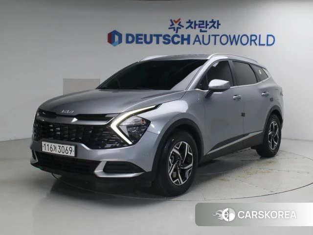 Kia Sportage 5th Generation 2022 Серебристо-серый из Кореи