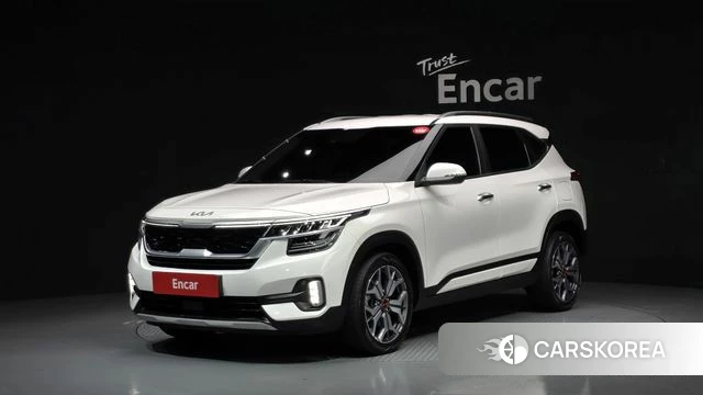 Kia Seltos 2022 Белый из Кореи