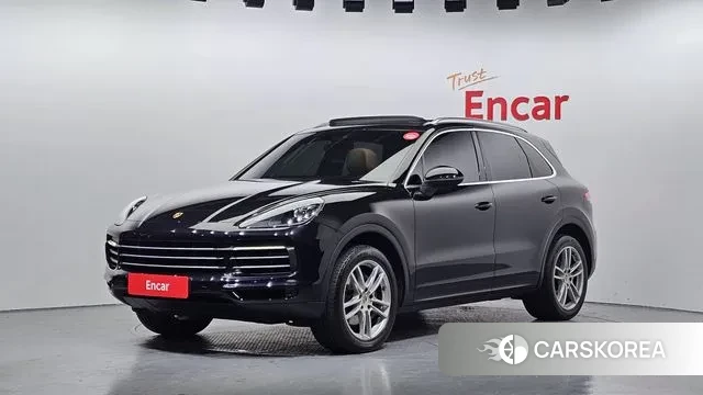 Porsche Cayenne (PO536) 2019 Черный из Кореи