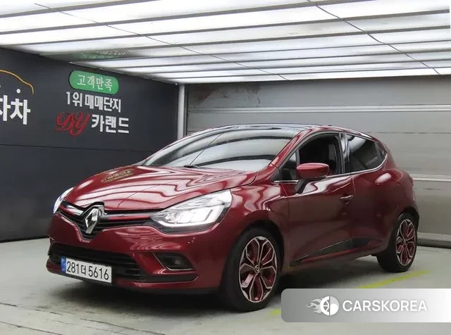 Renault Korea (Samsung) Clio 2018 Красный из Кореи