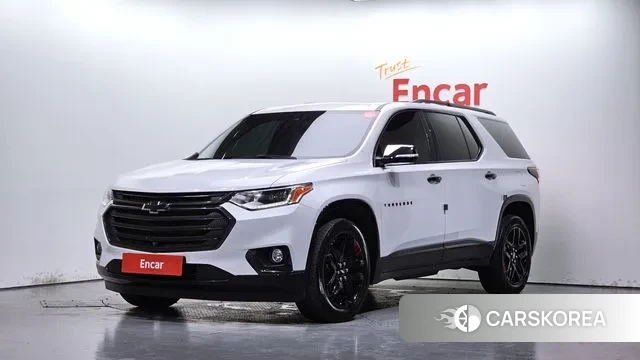 Chevrolet (GM Daewoo) Traverse 2021 Белый из Кореи