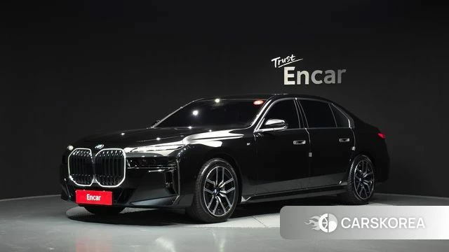 BMW 7 Series (G70) 2025 Черный из Кореи