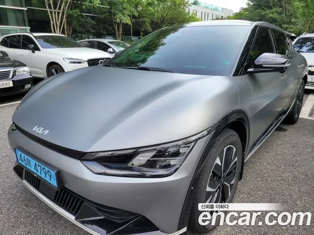 Kia EV6 2022 Серебристо-серый из Кореи