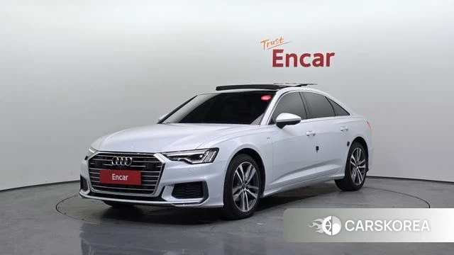 Audi A6 (C8) 2021 Белый из Кореи
