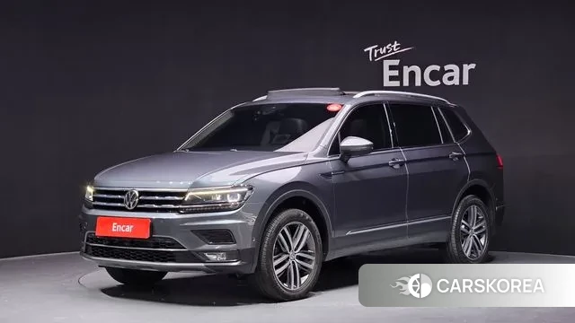 Volkswagen Tiguan Allspace 2020 Серый из Кореи