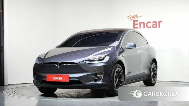 Tesla Model X 2020 Серый из Кореи