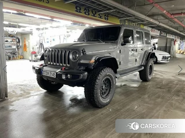 Jeep Wrangler (JL) 2023 Серебристо-серый из Кореи