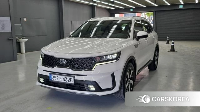 Kia Sorento 4th Generation 2021 Белый из Кореи