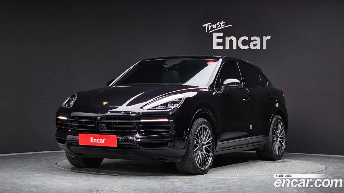 Porsche Cayenne (PO536) 2020 Черный из Кореи