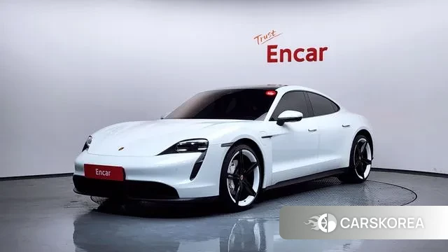 Porsche Taycan 2021 Белый из Кореи