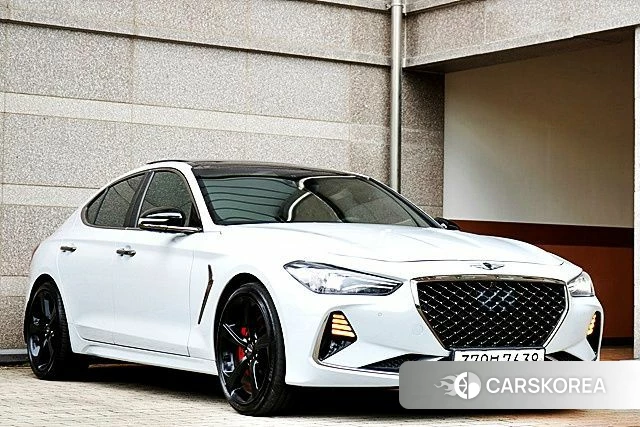 Genesis G70 2019 Жемчужный цвет из Кореи