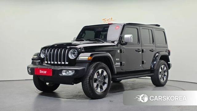 Jeep Wrangler (JL) 2022 Черный из Кореи