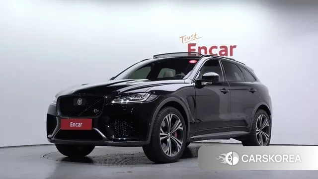 Jaguar F-PACE 2020 Черный из Кореи