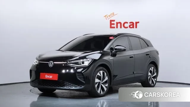 Volkswagen ID.4 2023 Черный из Кореи